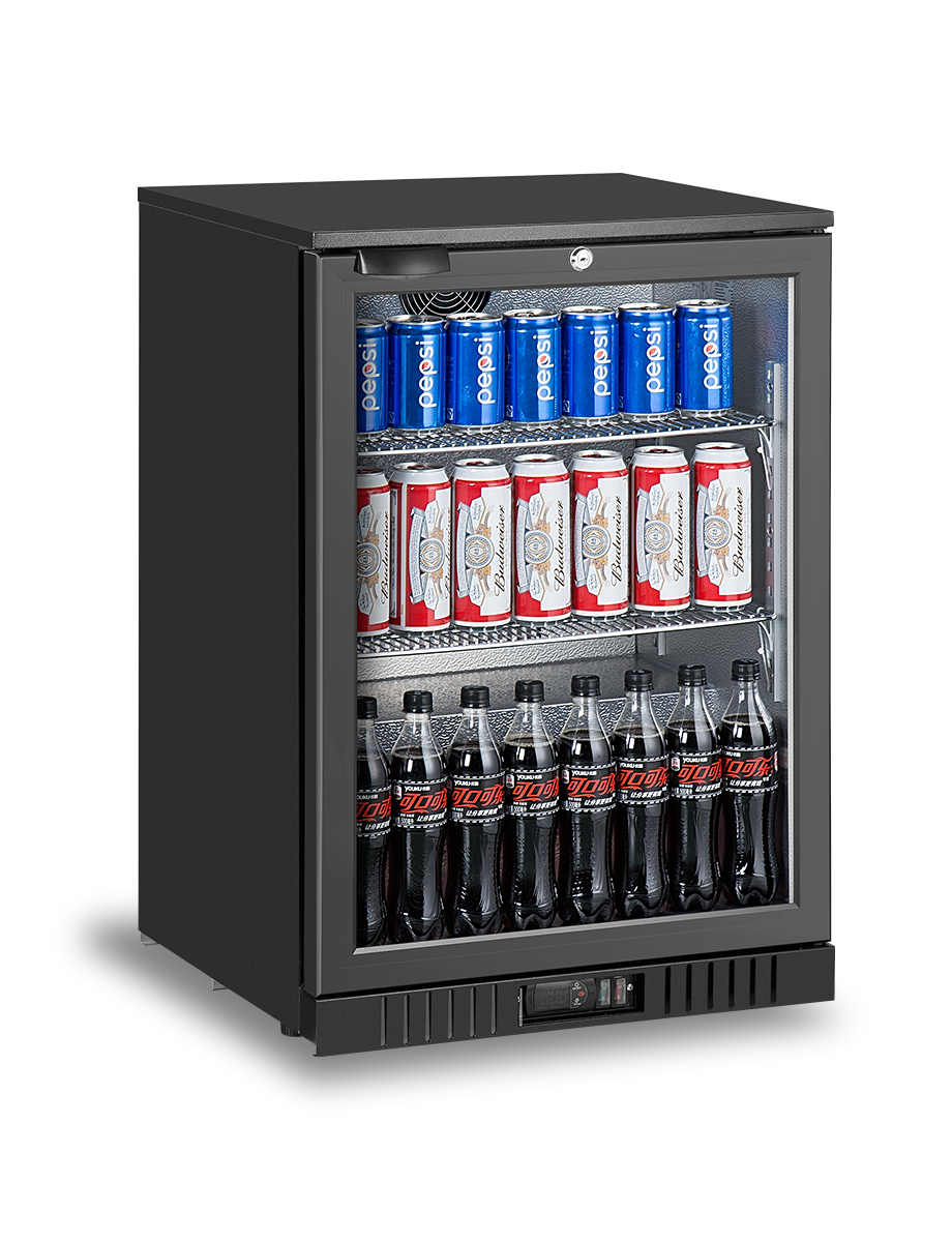 Atosa One swing door back bar cooler