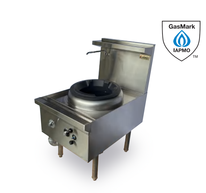 Jasper Single Wok (chimney burner) LPG - JA-1CB-L