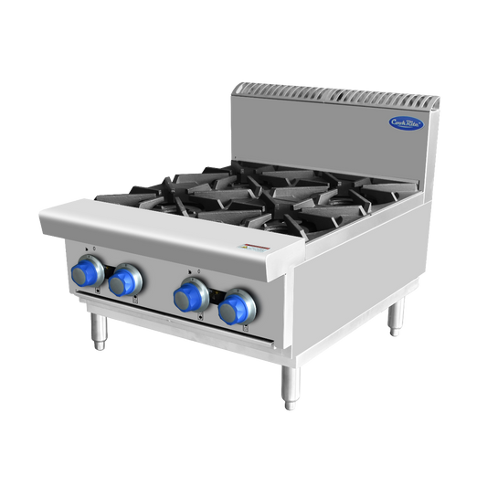 OPEN 4 BURNER COOK TOPS NG AT80G4B-C-NG