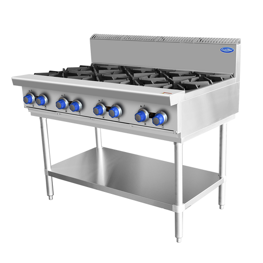 8 BURNER COOK TOP LPG AT80G8B-F-LPG